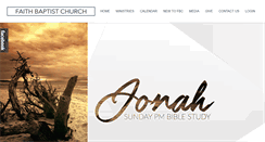 Desktop Screenshot of faithbaptistministries.com